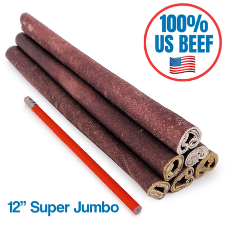 12 inches SUPER JUMBO Collagen chews