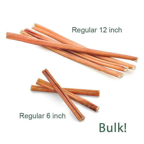 BULK Bully Sticks Dog Chews -  Free Range, All Natural