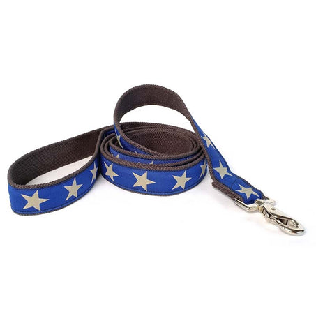 Earthdog 6' Hemp Dog Leash in Blue