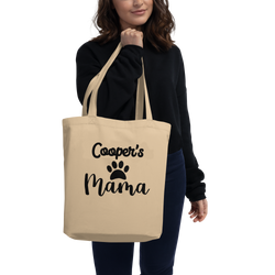 Personalized Dog Mama Tote Bag