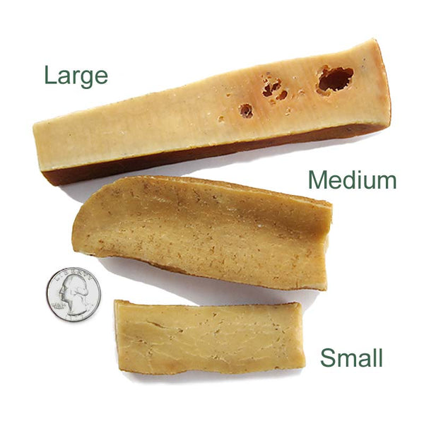 Himalayan Dog Chews - Chew Treat Made of Yak Milk, Bulk Too!