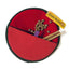 Toss 'N Treat Dog Treat Frisbee Red