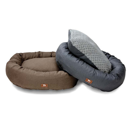 Hemp Bumper Dog Bed, Colors